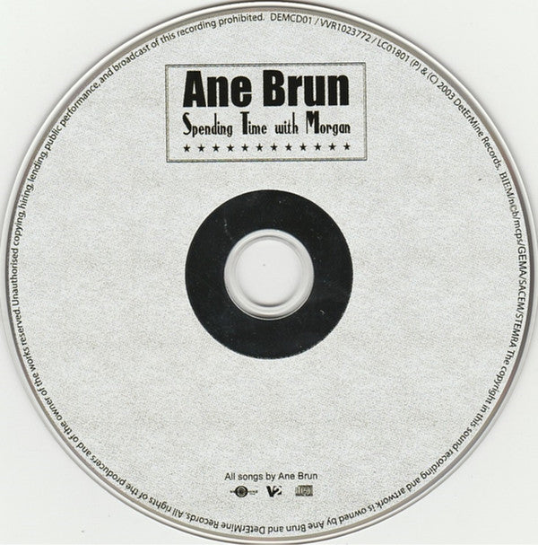 Ane Brun : Spending Time With Morgan (CD, Album)