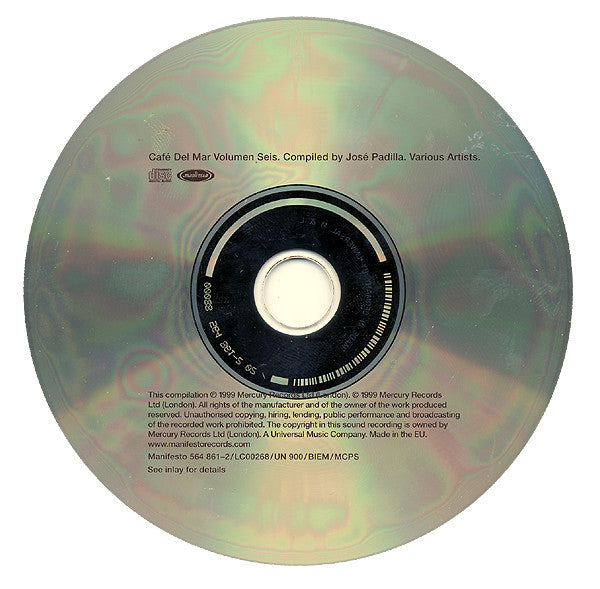 Various : Café Del Mar Volumen Seis (CD, Comp)