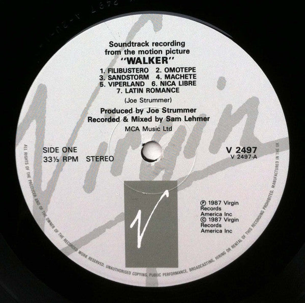 Joe Strummer : Walker (LP, Album, Dir)