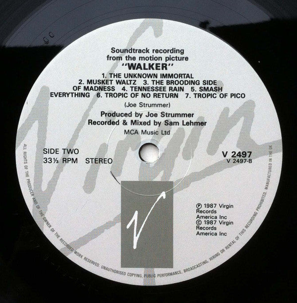 Joe Strummer : Walker (LP, Album, Dir)
