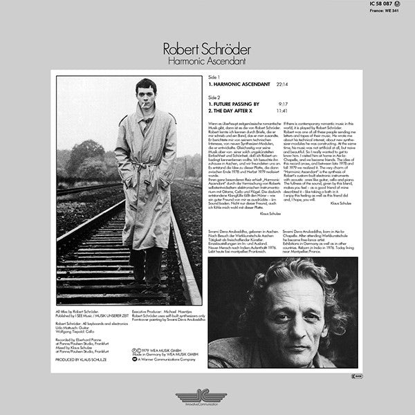 Robert Schröder : Harmonic Ascendant (LP, Album)
