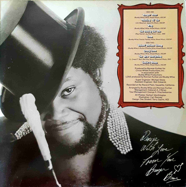 Buddy Miles Express : Booger Bear (LP, Album, Gat)