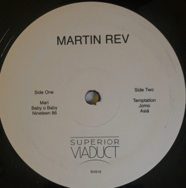 Martin Rev : Martin Rev (LP, Album, RE)