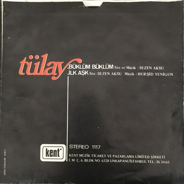 Tülay* : Büklüm Büklüm / İlk Aşk (7", Single)