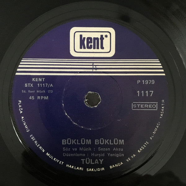 Tülay* : Büklüm Büklüm / İlk Aşk (7", Single)