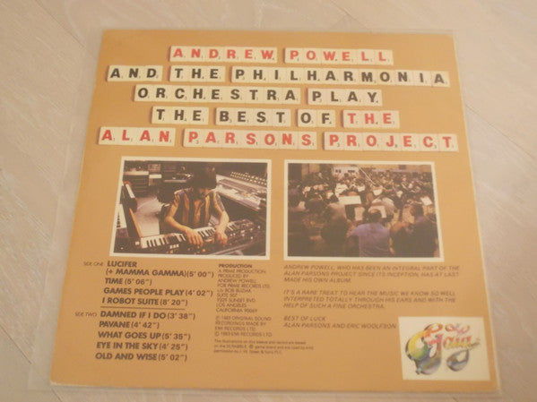 Andrew Powell And Philharmonia Orchestra : Play The Best Of The Alan Parsons Project (LP, Album)