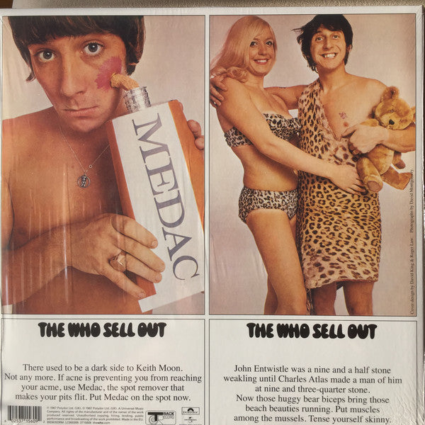 The Who : The Who Sell Out (LP, Album, RE, RM, RP, 180)
