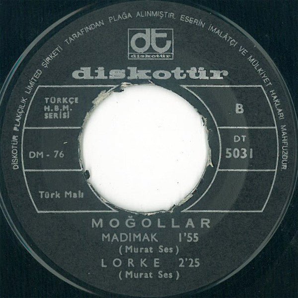 Moğollar : Behind The Dark (Karanlıklar Ötesinde) (7")