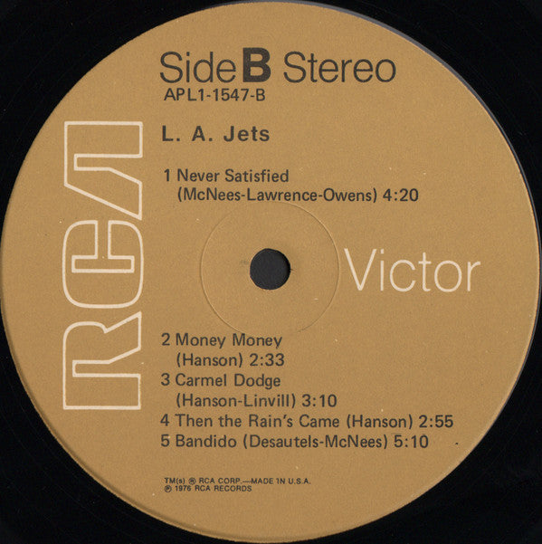 L. A. Jets : L. A. Jets (LP, Album)