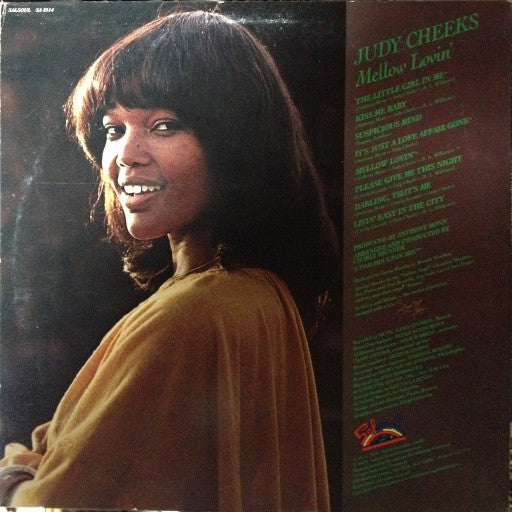 Judy Cheeks : Mellow Lovin' (LP, Album, Promo)