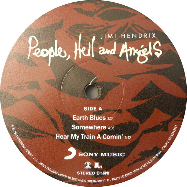 Jimi Hendrix : People, Hell And Angels (2xLP, Album, Gat)