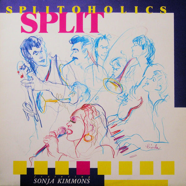 Split (4) featuring Sonja Kimmons : Splitoholics (LP, Album)