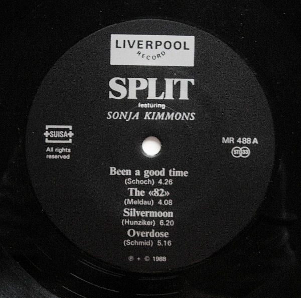 Split (4) featuring Sonja Kimmons : Splitoholics (LP, Album)