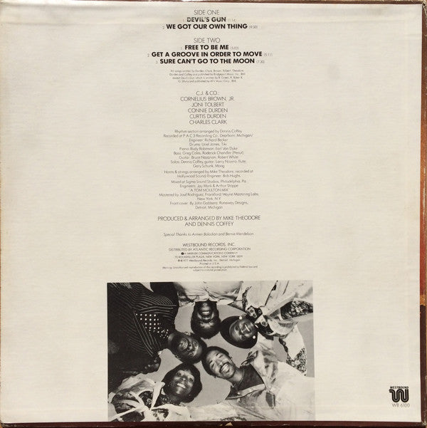 C.J. & Co : Devil's Gun (LP, Album, PR)
