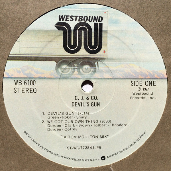 C.J. & Co : Devil's Gun (LP, Album, PR)