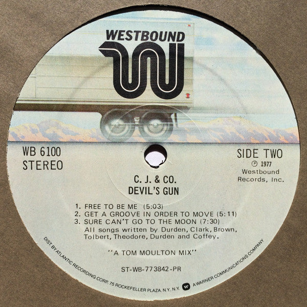 C.J. & Co : Devil's Gun (LP, Album, PR)