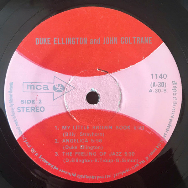 Duke Ellington & John Coltrane : Duke Ellington & John Coltrane (LP, Album, RE)