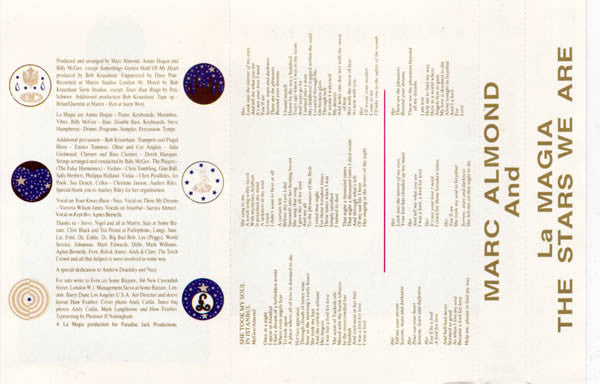 Marc Almond : The Stars We Are (Cass, Album)