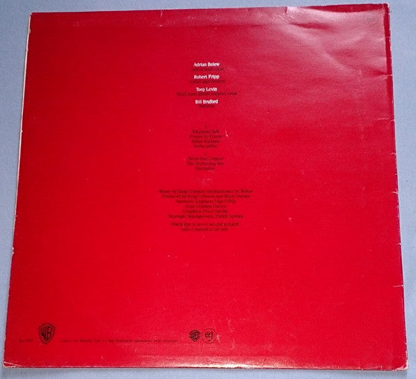 King Crimson : Discipline (LP, Album)
