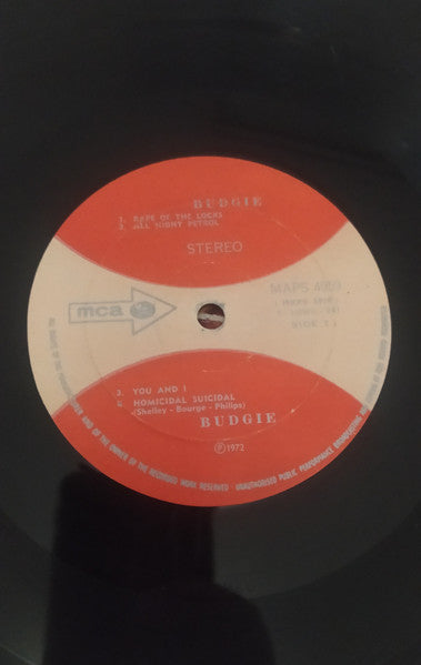 Budgie : Budgie (LP, Album)
