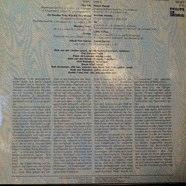 Ekseption : The Sensational (LP, Comp, Club)