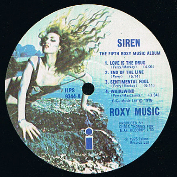 Roxy Music : Siren (LP, Album)