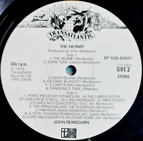 John Renbourn : The Hermit (LP, Album)