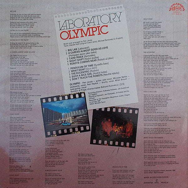 Olympic (2) : Laboratory (LP, Album, RP)