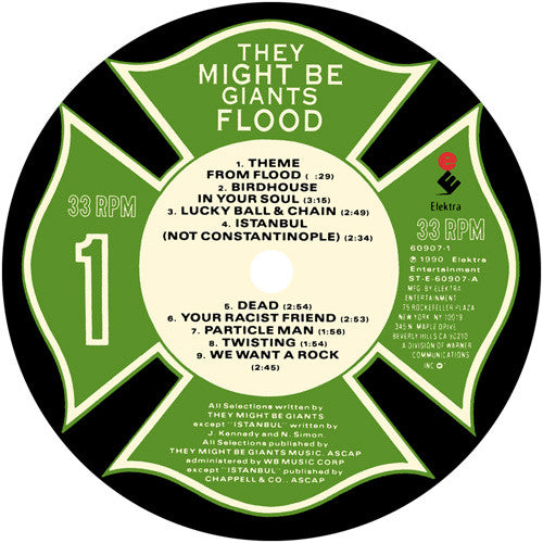 They Might Be Giants : Flood (LP, Album, Gat)