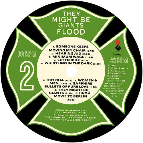 They Might Be Giants : Flood (LP, Album, Gat)