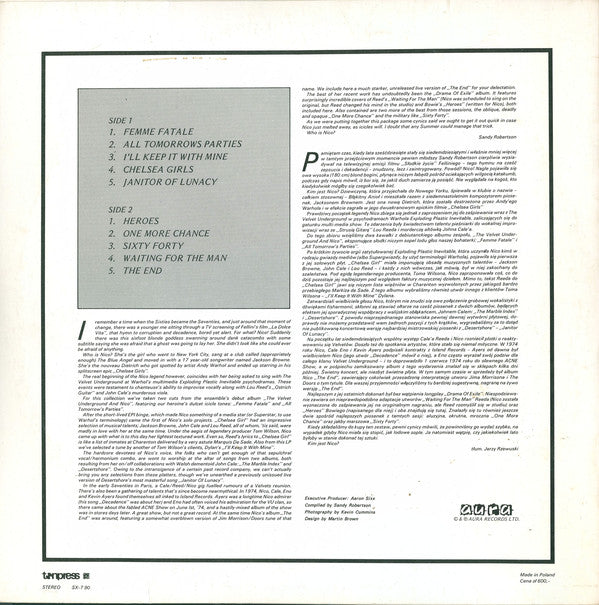Nico (3) : The Blue Angel (LP, Comp)
