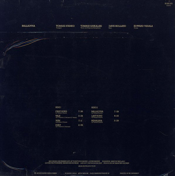 Tomasz Stańko : Balladyna (LP, Album)
