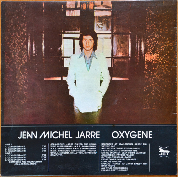 Jean Michel Jarre* : Oxygène (LP, Album)
