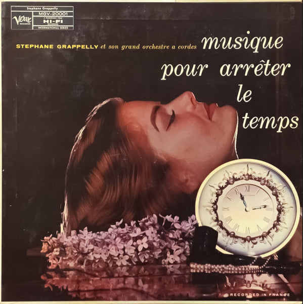 Stephane Grappelly Et Son Orchestre : Musique Pour Arreter Le Temps (LP)