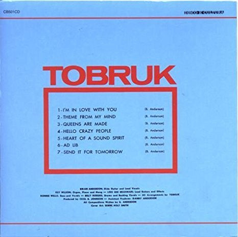 Tobruk (2) : Ad Lib (LP, Album, RP, Unofficial)