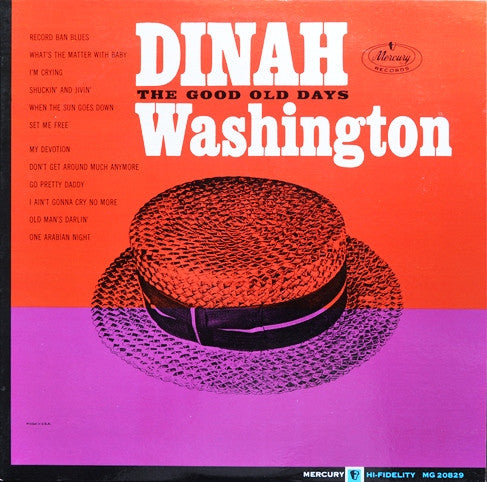Dinah Washington : The Good Old Days (LP, Comp, Mono)