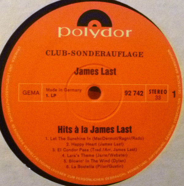 James Last : Party (4xLP + Box, Comp, Club)