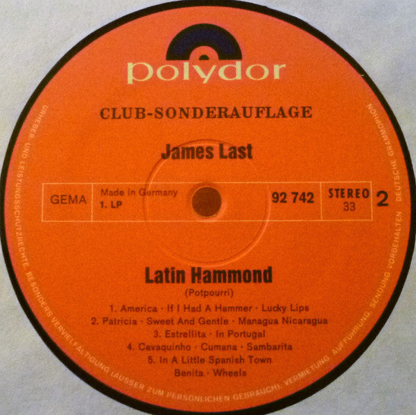 James Last : Party (4xLP + Box, Comp, Club)