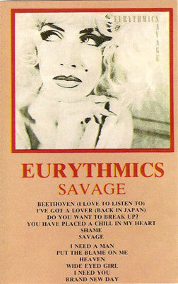Eurythmics : Savage (Cass, Album)