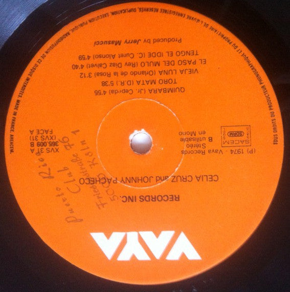 Celia* & Johnny* : Celia & Johnny (LP, Album, Gat)