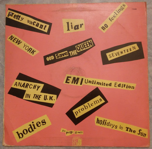 Sex Pistols : Never Mind The Bollocks Here's The Sex Pistols (LP, Album)