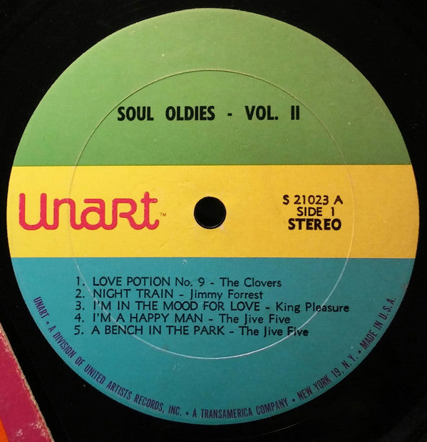 Various : Soul Oldies Volume II Original Hits (LP, Comp, Rec)