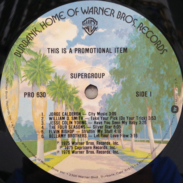 Various : Supergroup (2xLP, Promo, RP, Smplr, KM )