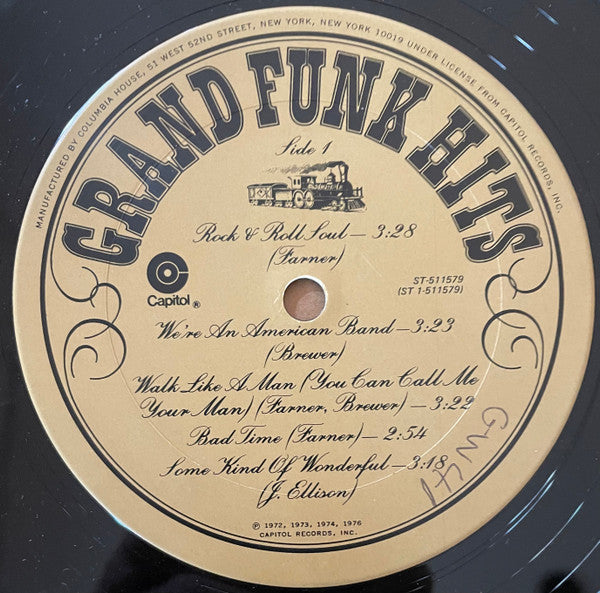 Grand Funk Railroad : Grand Funk Hits (LP, Comp, Club, San)