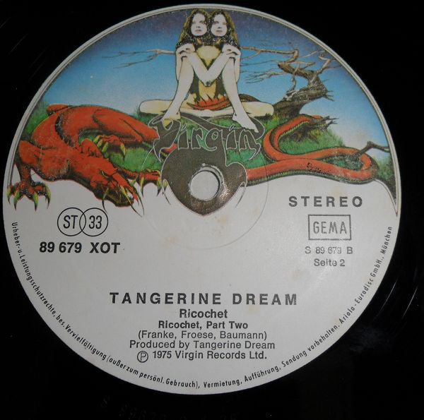 Tangerine Dream : Ricochet (LP, Album)