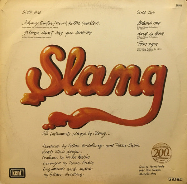 Slang (3) : Slang (LP, Album)