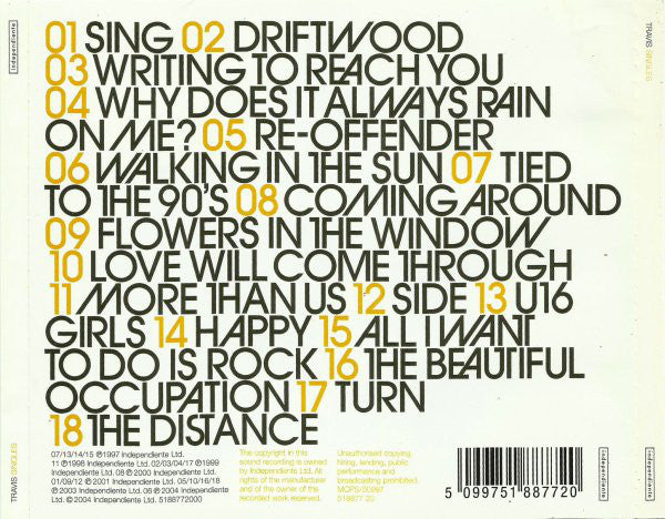 Travis : Singles (CD, Comp)