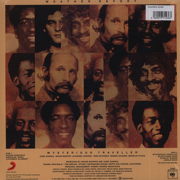 Weather Report : Mysterious Traveller (LP, Album, RE, RM,  18)