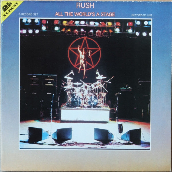 Rush : All The World's A Stage (2xLP, Album, RE, Gat)