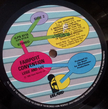 Fairport Convention : Liege & Lief (LP, Album, RE)